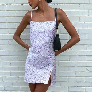 Princess Polly Light Purple Floral Dress